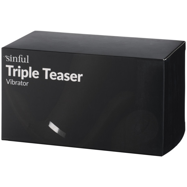 Sinful Triple Teaser Tarzan Vibrator met Afstandsbediening