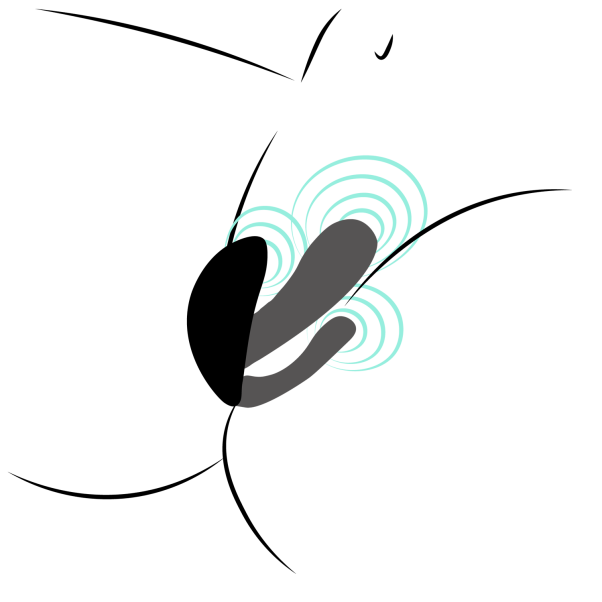 Sinful Triple Teaser Tarzan Vibrator met Afstandsbediening