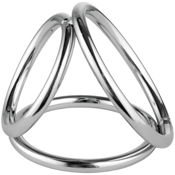 Bound to Please Triple Penis en Ball Ring