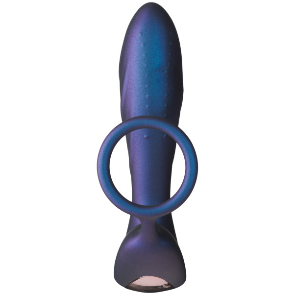 Hueman Black Hole Anale Vibrator met Penisring