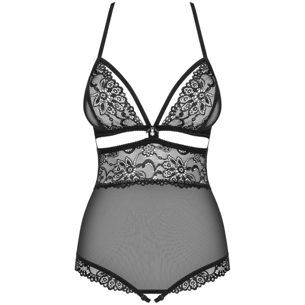 Obsessive Zwarte Kruisloze Teddy