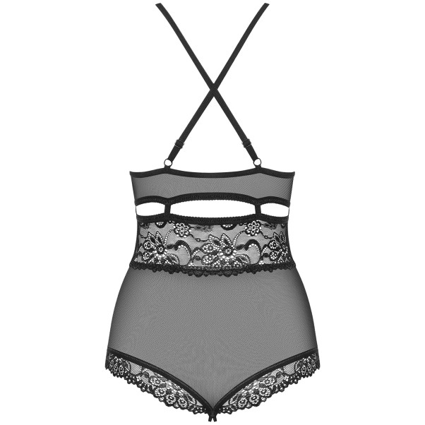 Obsessive Zwarte Kruisloze Teddy