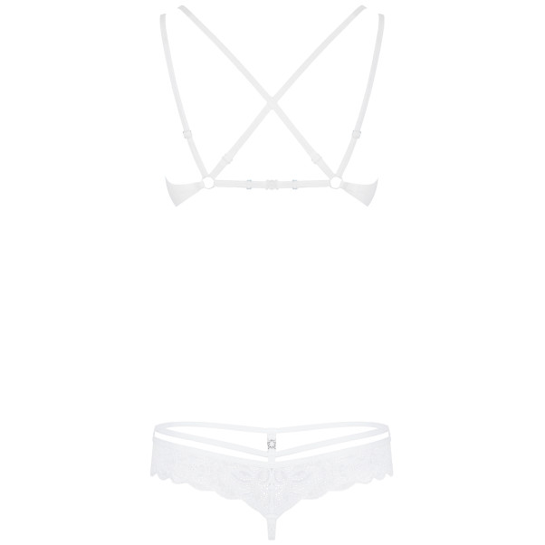 Obsessive White Kanten BH Set