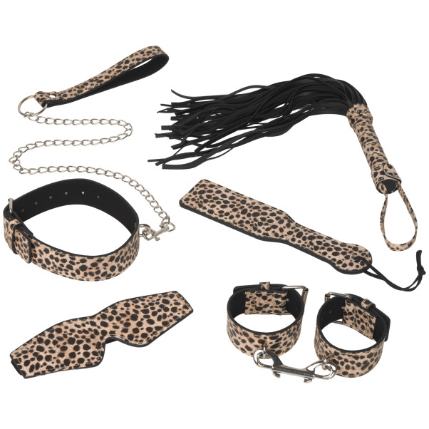 baseks Leopard Kinky Bondage Set