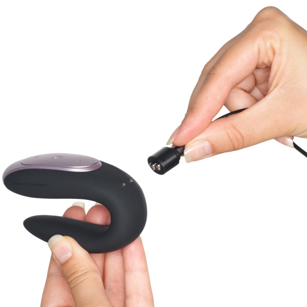 Satisfyer Double Fun Koppelvibrator met Afstandsbediening en App