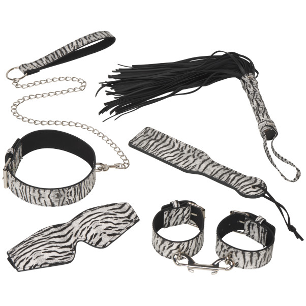 baseks Zebra Kinky Bondage Set