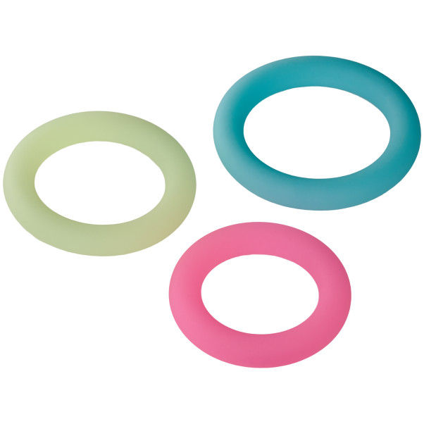 baseks Glow in the Dark Cockring Set