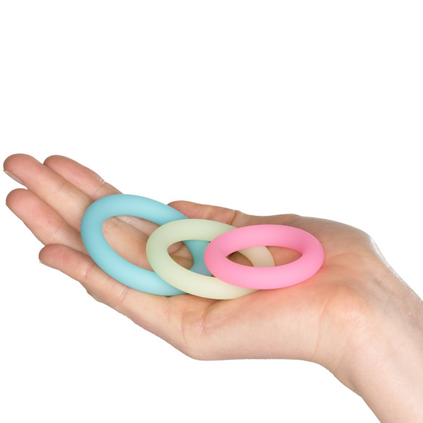 baseks Glow in the Dark Cockring Set