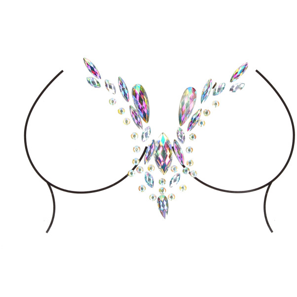 Le Désir Dazzling Deep-V Decolleté Bling Sticker