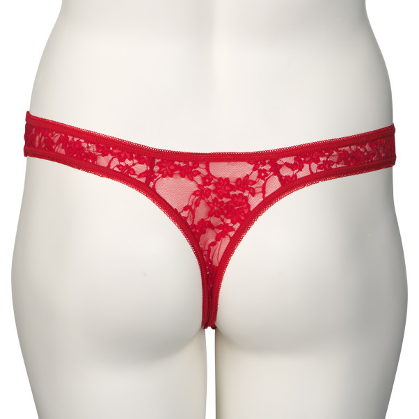 NORTIE Siv Red Kruisloze G-string Plus Size