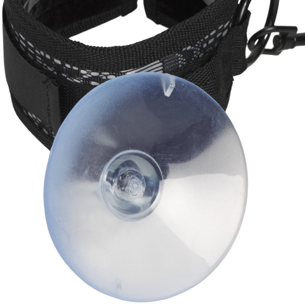 Steamy Shades Verstelbare Handboeien met Zuignap