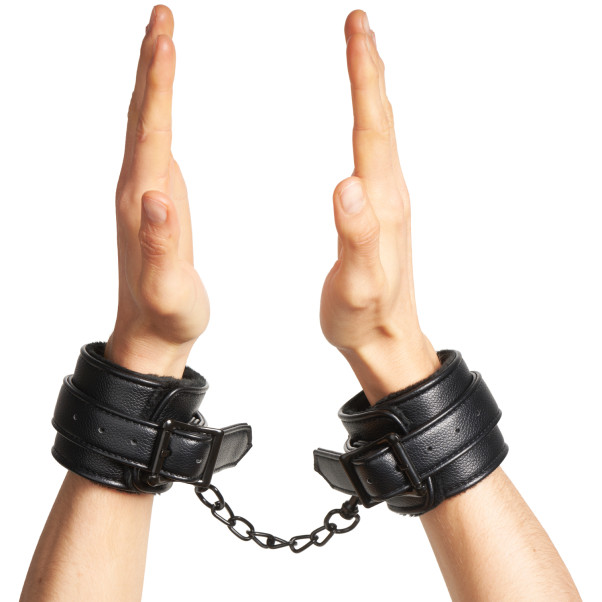 obaie Soft Kunstleren Verstelbare Handboeien