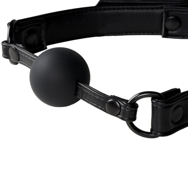 obaie Soft Kunstleren Siliconen Gagball