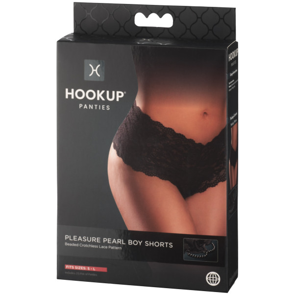 Pipedream HookUp Panties Pleasure Pearl Boy Short