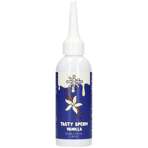 Cum Face Tasty Sperm Vloeistof met Vanillesmaak 80 ml