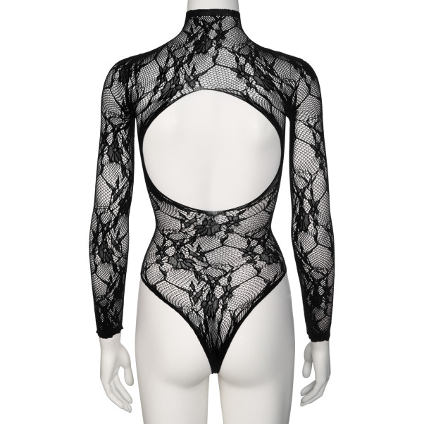 NORTIE Riga Black Kanten Kruisloze Bodystocking