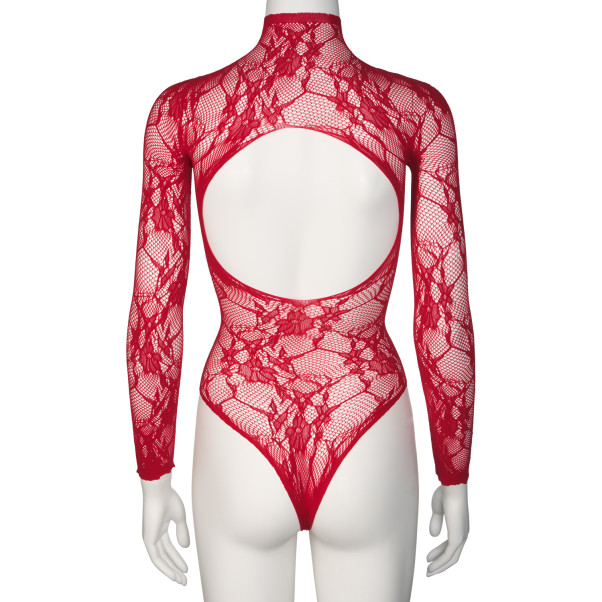 NORTIE Riga Red Kanten Kruisloze Bodystocking