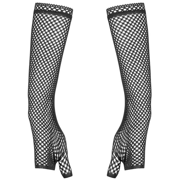 Obsessive Darkie Mittens Visnet Handschoenen