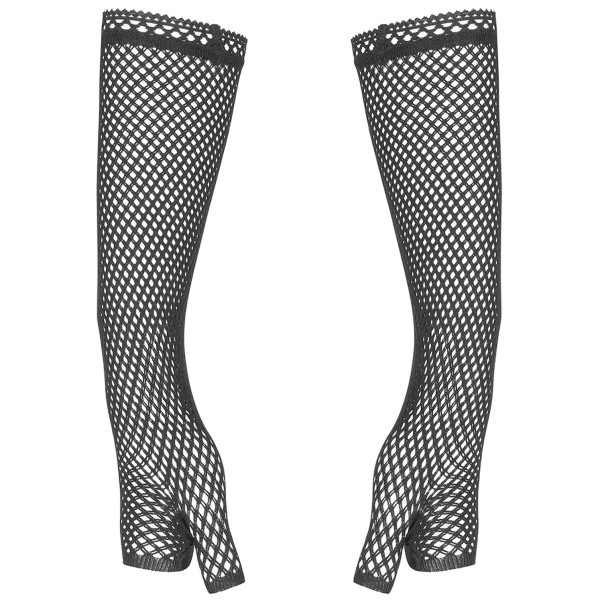 Obsessive Darkie Mittens Visnet Handschoenen