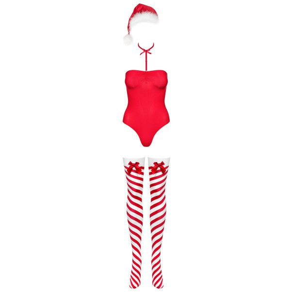 Obsessive Kissmas-teddy met kousen