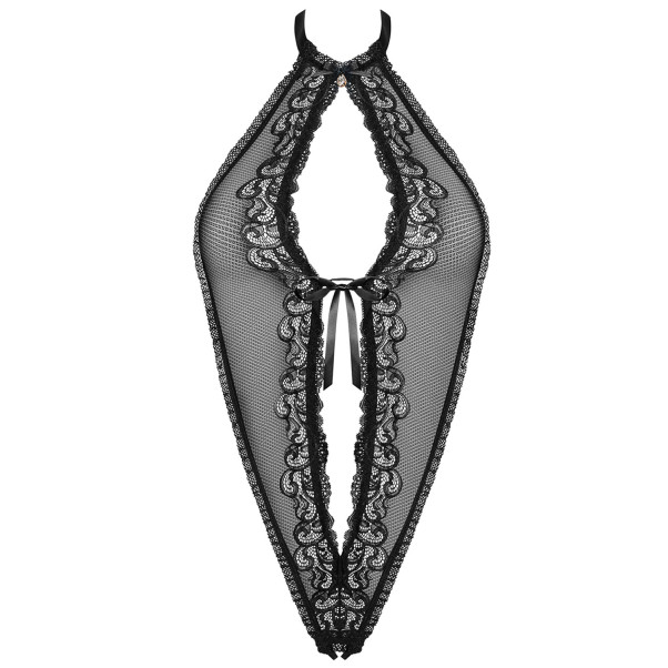 Obsessive Kruisloze Teddy met Open Voorkant