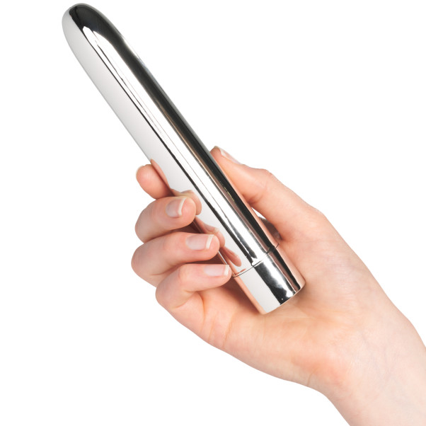 Sinful Zilveren Klassieke Dildo-vibrator met 10 Snelheden