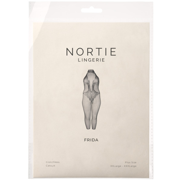 NORTIE Frida Kruisloze Catsuit Plus Size