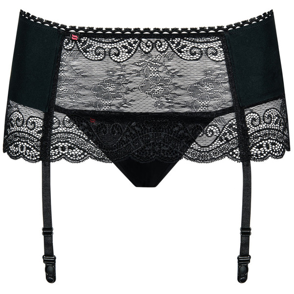 Obsessieve Miamor Jarretel en G-String set