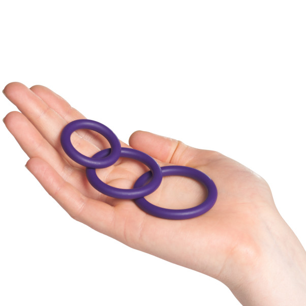 Sinful Passion Paarse Penisring Set van 3 Stuks