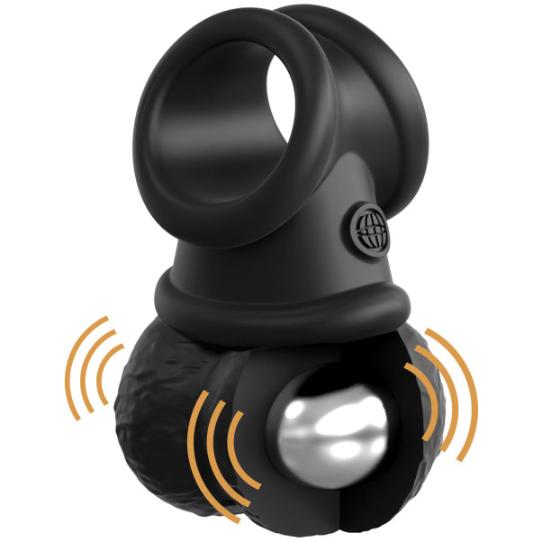 King Cock Elite The Crown Jewels Vibrerende Bewegende Ballen