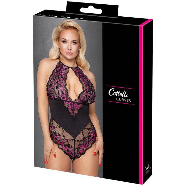Cottelli Curves Paarse Kanten Body Plus Size