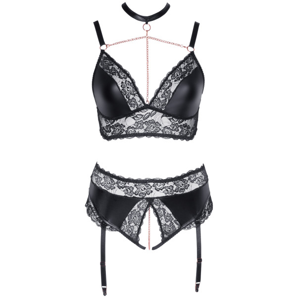 Cottelli Curve Wetlook Bh Set Plus Size