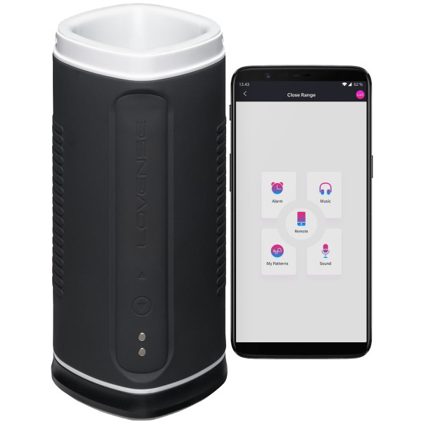 Lovense Calor Warming Male Masturbator met App