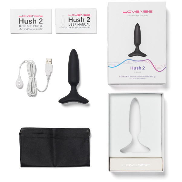 Lovense Hush 2 Extra Small Buttplug met App