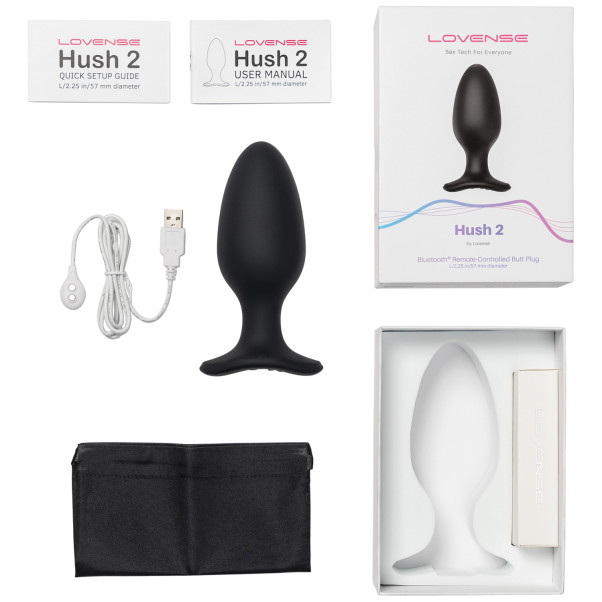 Lovense Hush 2 Large Buttplug met App