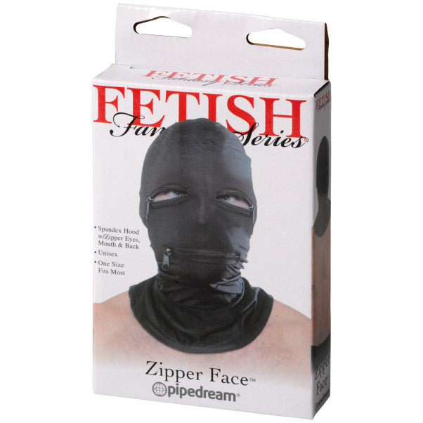 Fetish Fantasy Series BDSM Masker Ritssluiting