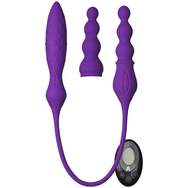 Adrien Lastic 2X Dubbele Vibrator met Afstandbediening