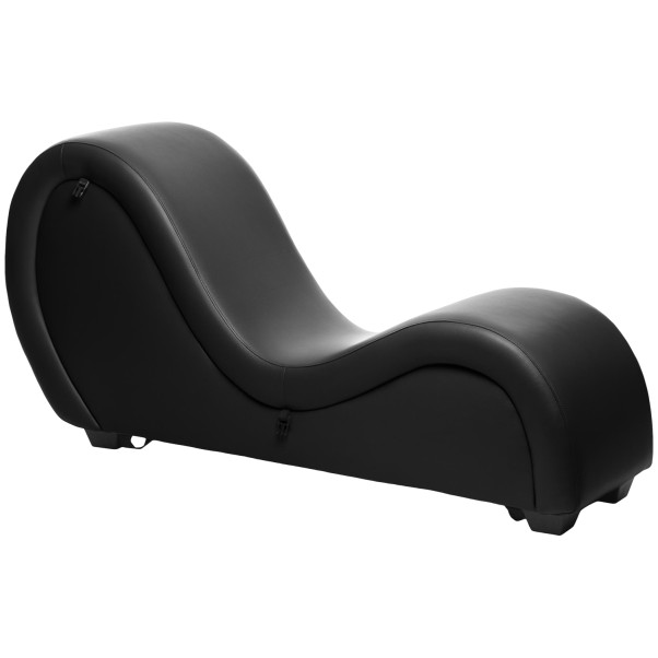 Master Series Black Chaise Longue