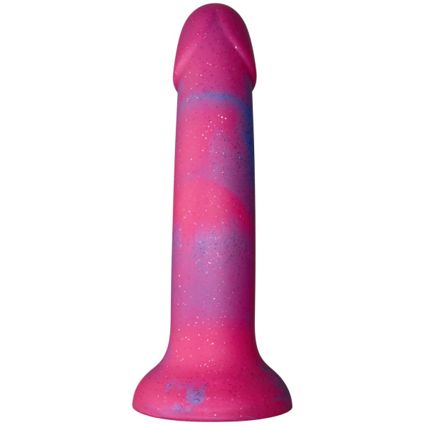 baseks Red Galaxy Siliconen Dildo met Zuignap 18 cm