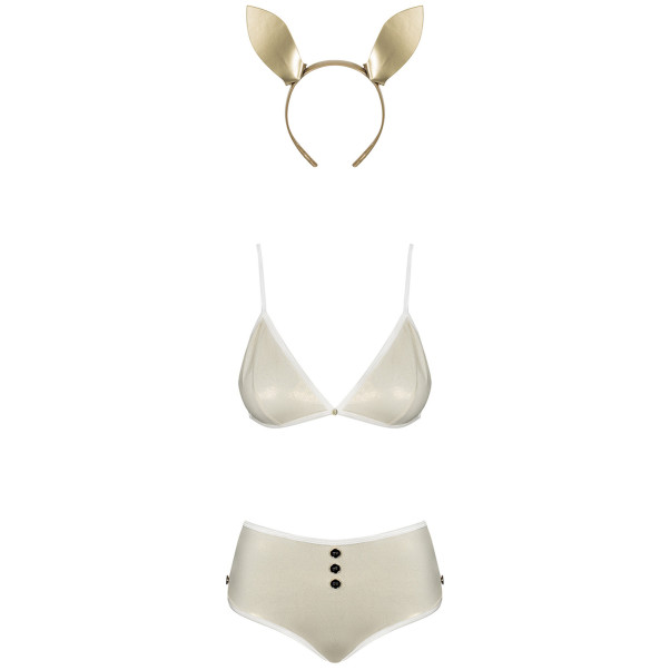 Obsessive Gouden Konijnenkostuum