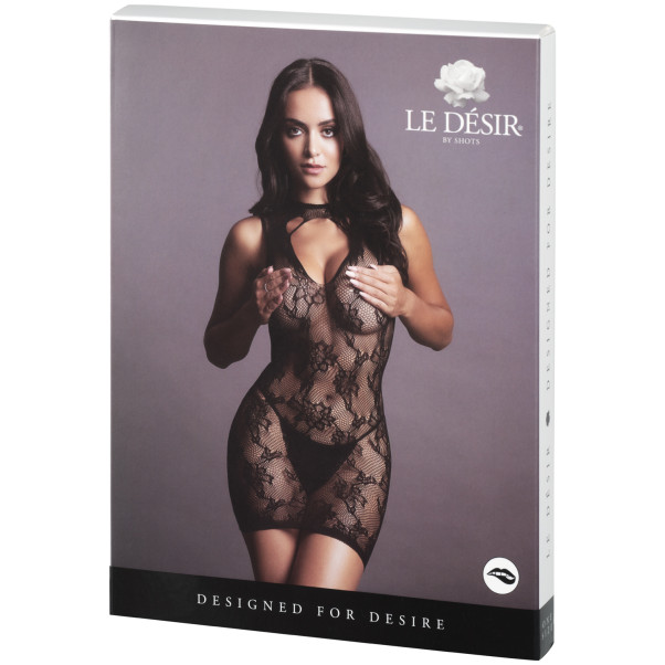 Le Désir Mini-jurk met Keyhole Halslijn