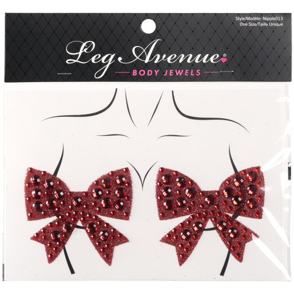Leg Avenue Bow Tepelstickers