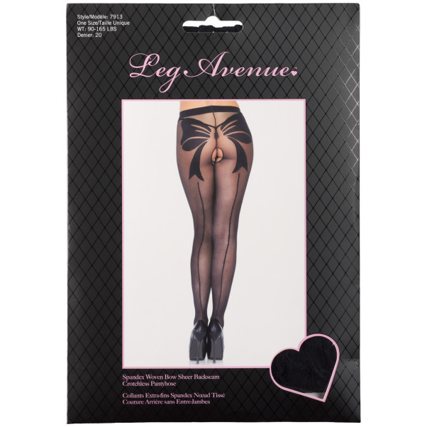 Leg Avenue Panty Zonder Kruis met Strik