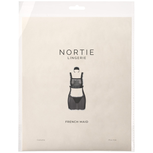 NORTIE Dienstmeisje Kostuum Plus Size