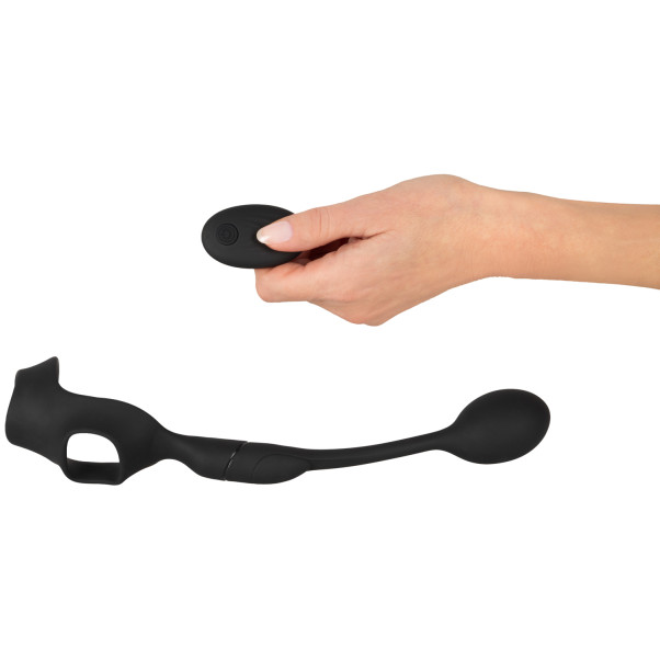 Rebel Men's Gear Penisring met Buttplug met Afstandsbediening