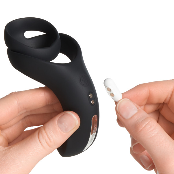 Svakom Benedict Oplaadbare Perineumstimulator met Dubbele Ring