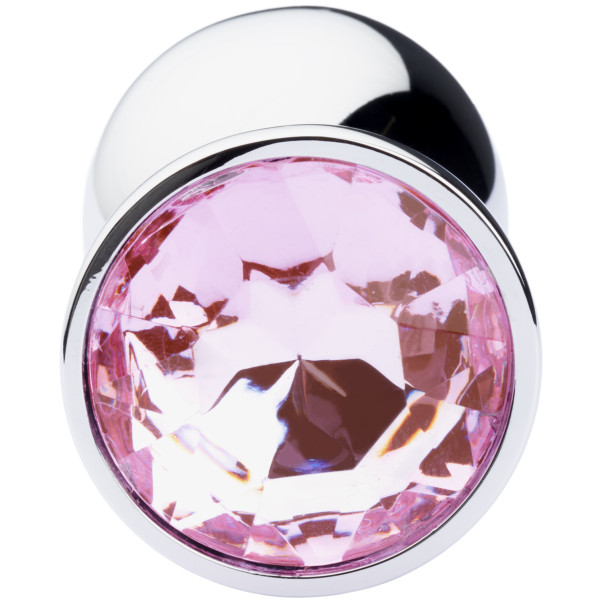 Sinful Pink Jewel Metalen Buttplug Small