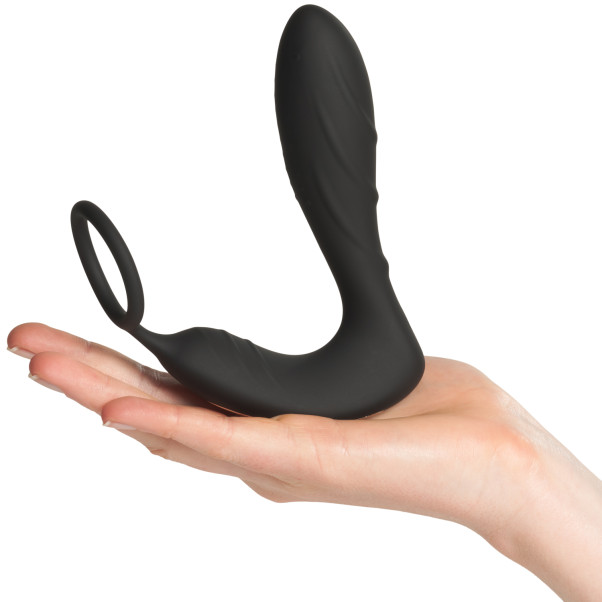 Ouch! Electro en Vibrerende Buttplug met Penisring