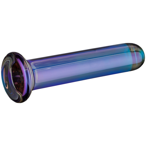 Sinful Blue Pillar Glazen Dildo 15,5 cm