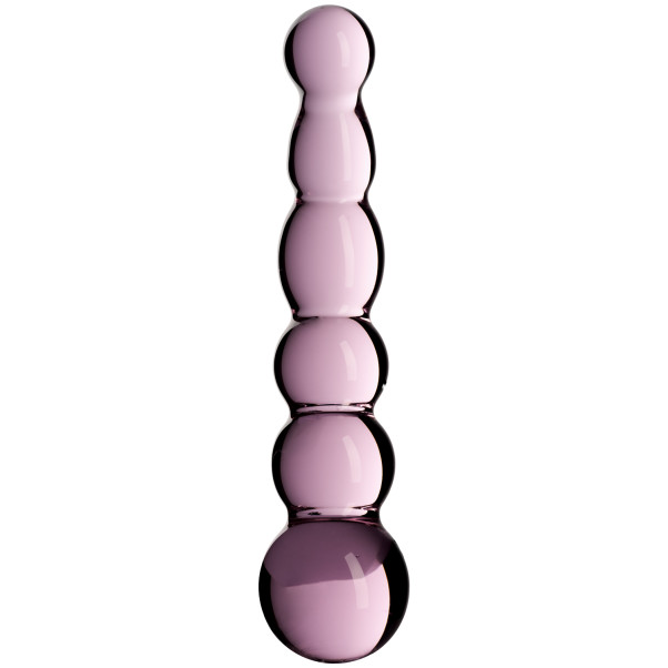 Sinful Rose Groove Glazen Dildo 17,5 cm